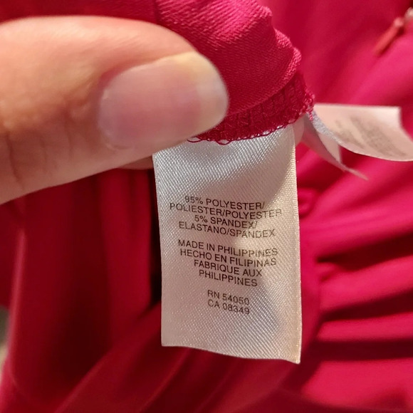 Woman Jones Studio Pink Cap Sleeve Dress in Size 18W - Picture 10 of 10